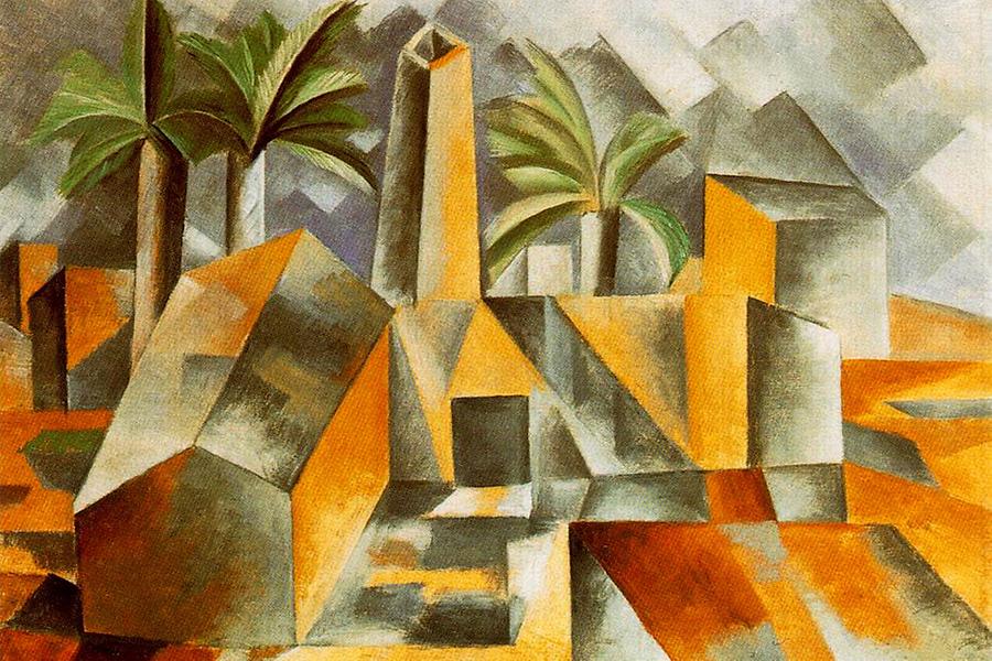 Painting by Picasso - Cubism