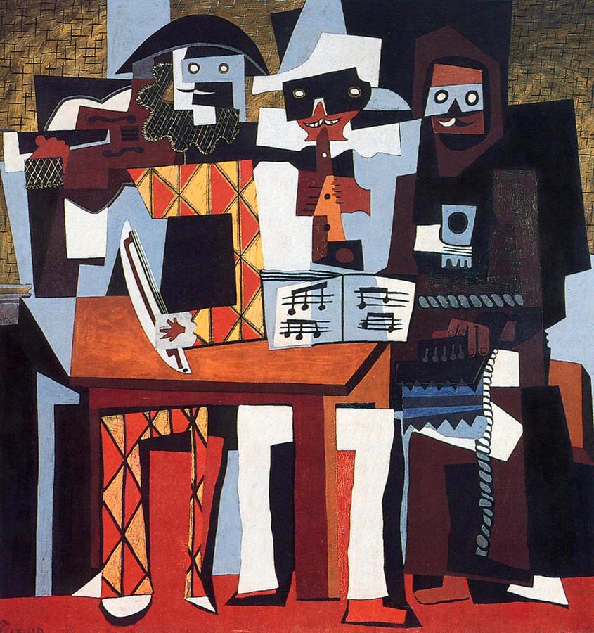 Painting by Picasso - Cubism