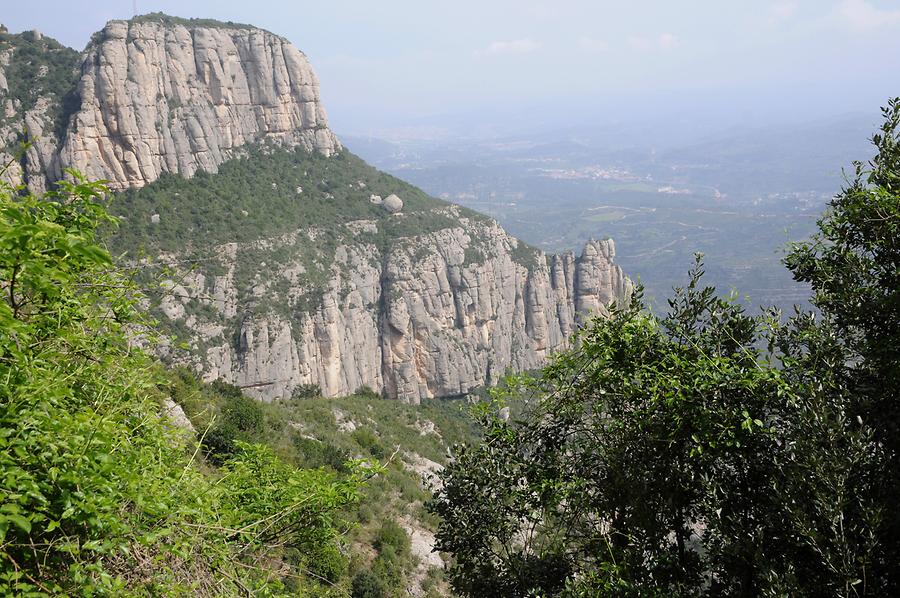 Landscape near Montserrat