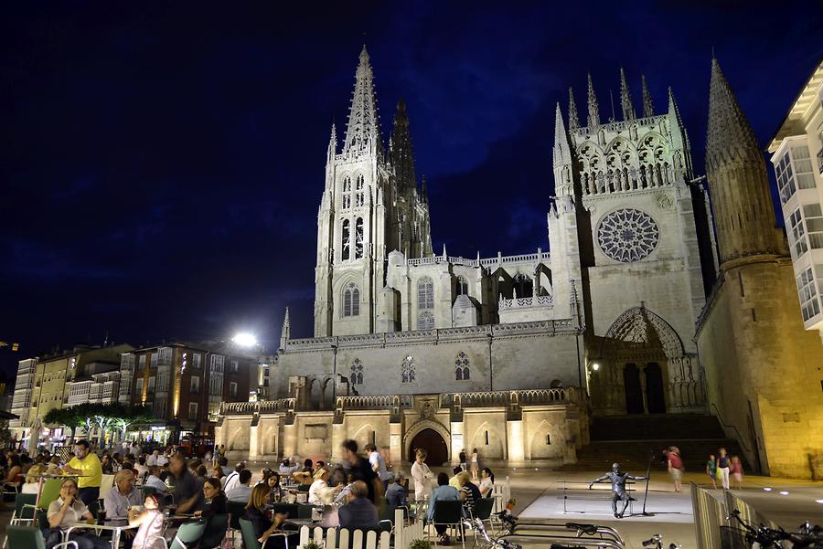 Burgos - Cathedral at Night