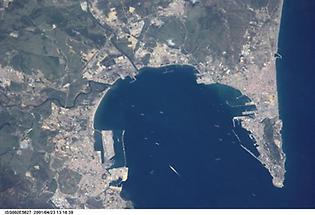 European side of the Strait of Gibraltar