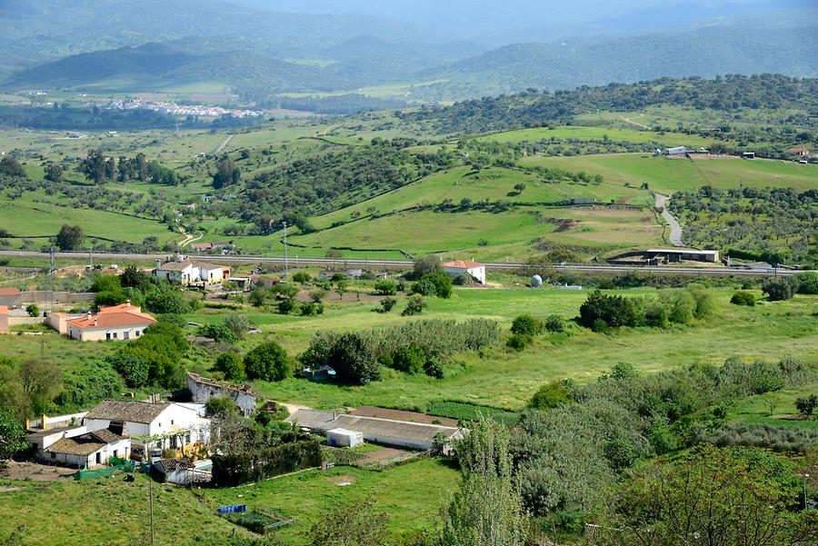 Landscape near Jerez de los Caballeros