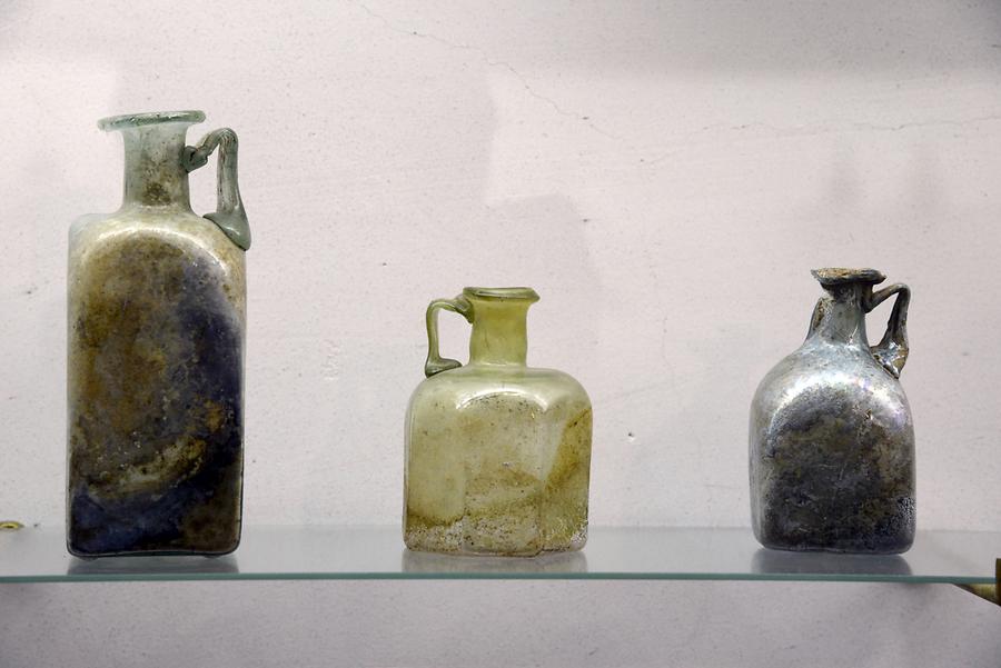 National Museum of Roman Art - Glass Bottles