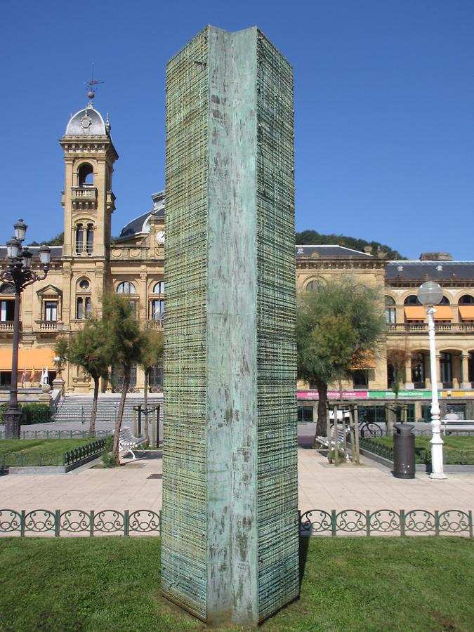 San Sebastian - Monumento a las víctimas del terrorismo (Denkmal für die Opfer des Terrorismus)