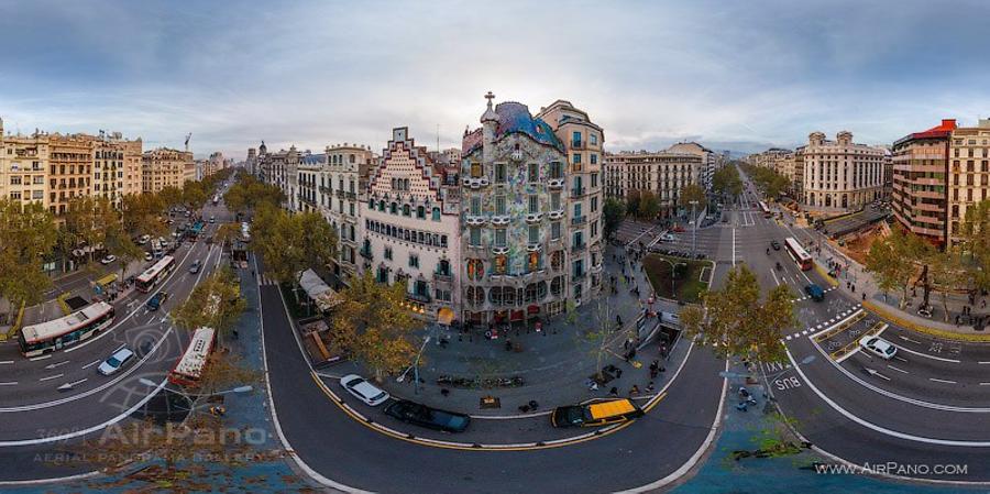Casa Mila by Antoni Gaudi architect