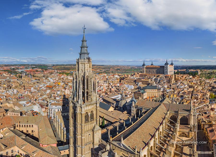 Toledo Cathedral (Primate Cathedral of Saint Mary of Toledo), © AirPano 