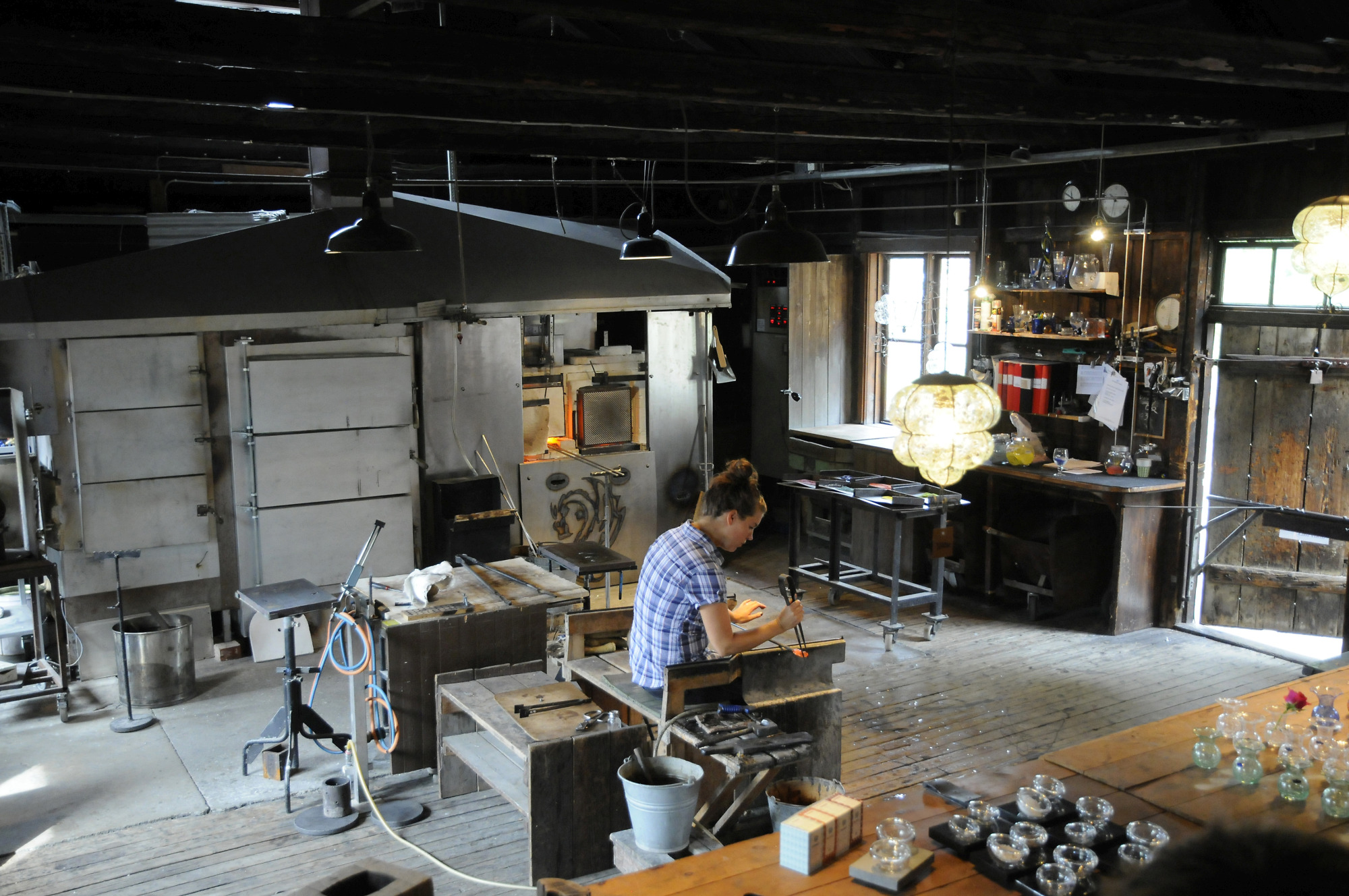 Skansen Glass Blowing Stockholm (2) Pictures Sweden in