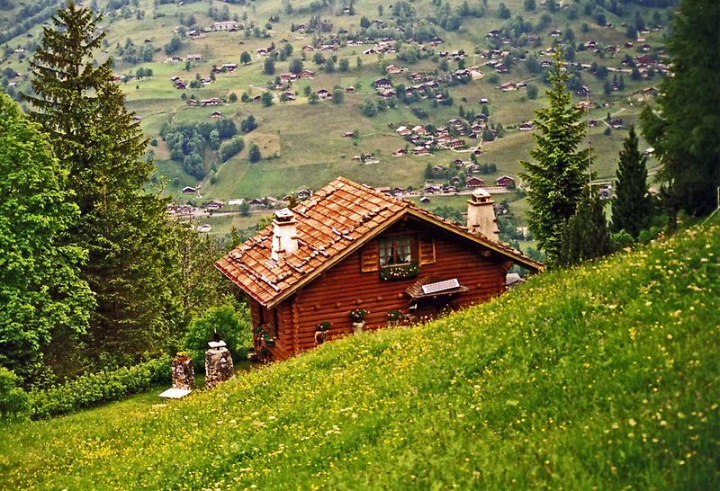 Alpine valley