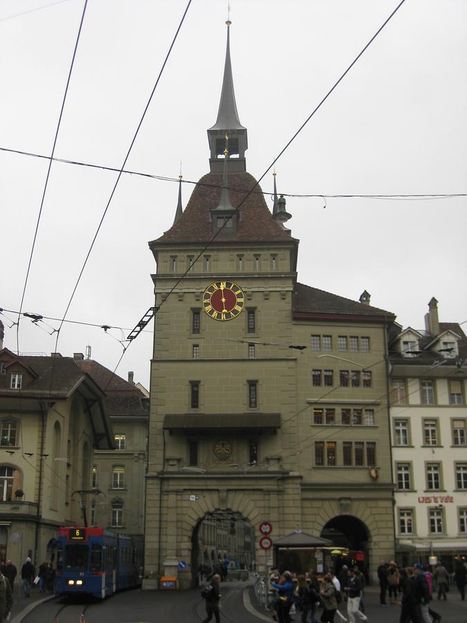 Bern - Marktgasse Spitalgasse - Käfigturm