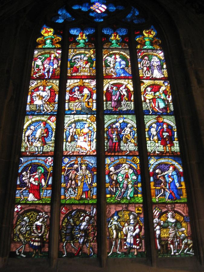 Bern - Münster - Totentanzfenster