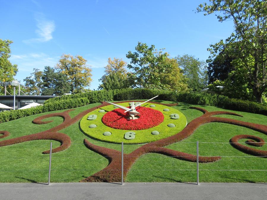 Geneva - English Garden; Flower Clock