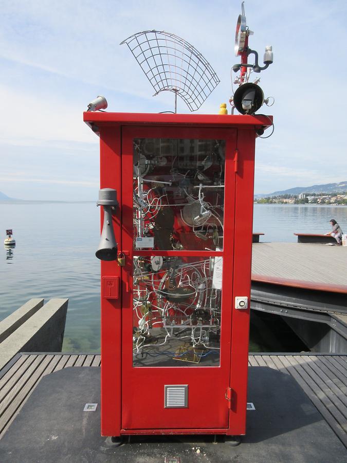 Montreux - Lakeside Promenade; 'Allo Claude', Tribute to Claude Nobs