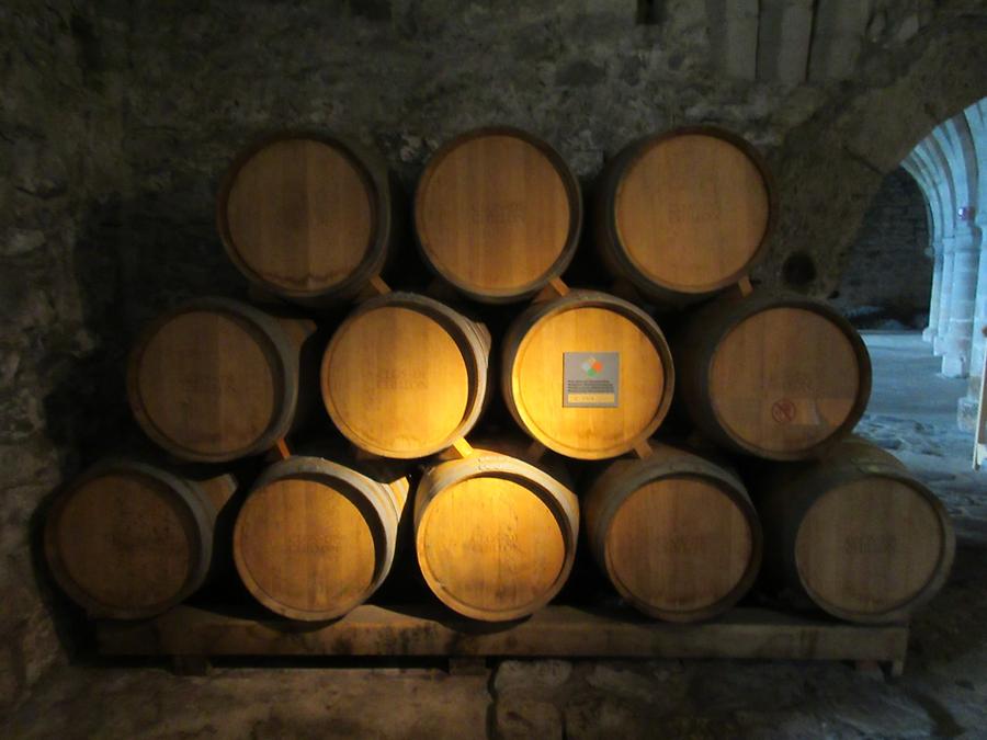 Veytaux - Chillon Castle; Wine Cellar