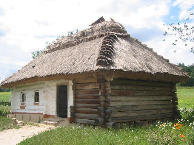 Ukrainian peasant house
