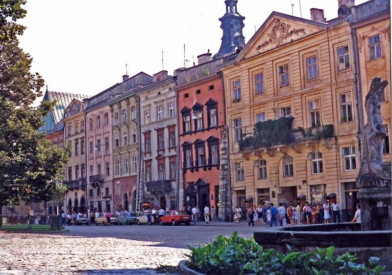 Rynok Square in Lviv