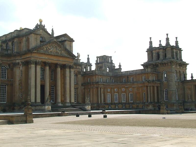 Blenheim Palace in Oxforshire
