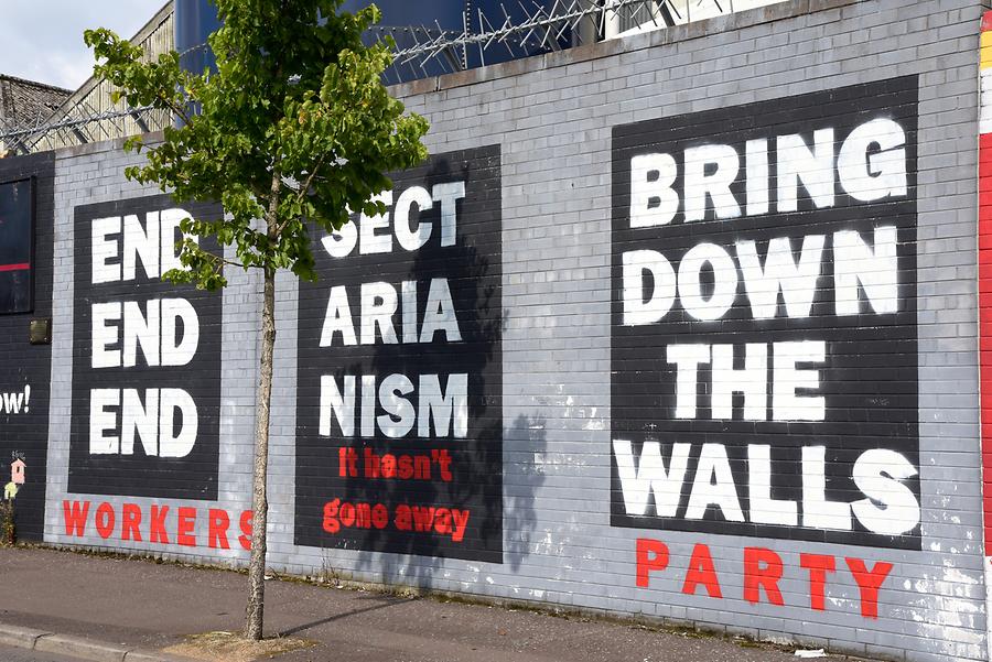 Belfast - Fall District; Wall Murals