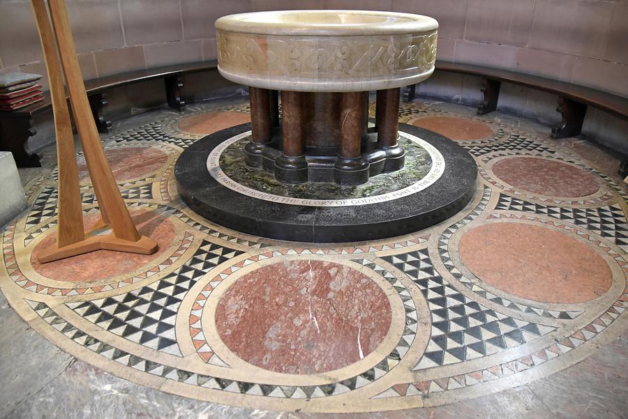 Belfast - St Anne's Cathedral; Baptistery