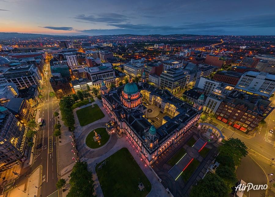 Belfast, United Kingdom, © AirPano 