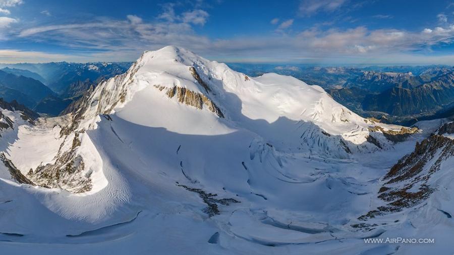 Mont Blanc, Italy-France, © AirPano 