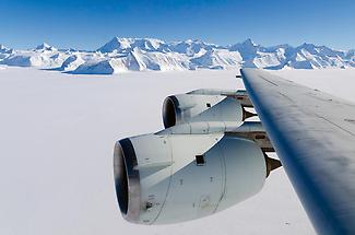 Vinson Massif seen from the air