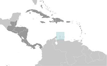 Aruba in Central America and Caribbean