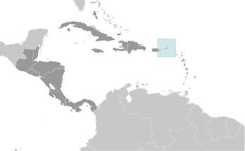 British Virgin Islands in Central America and Caribbean