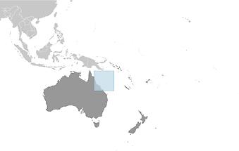 Coral Sea Islands in Australia