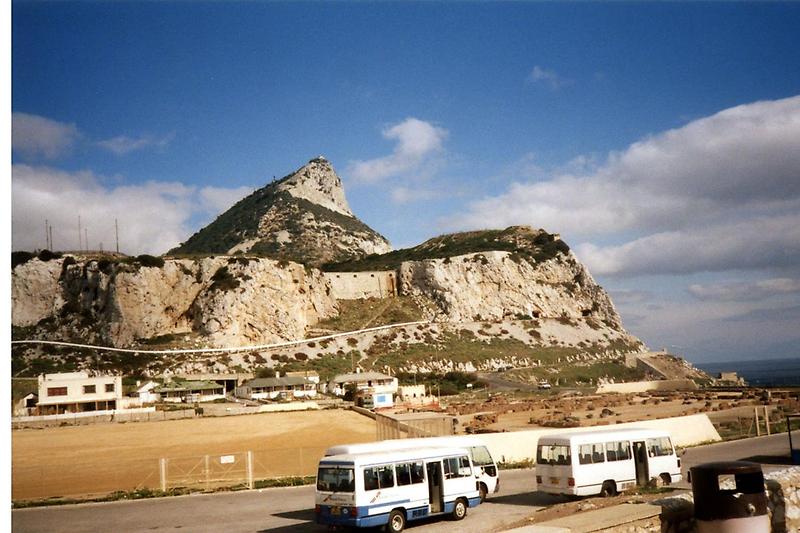 Rock of Gibraltar, view from south side