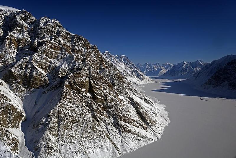 Frozen fjord, Violin Glacier
