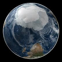 Global view of the Antarctic