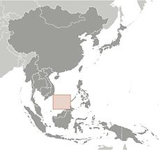 Spratly Islands in East And SouthEast Asia