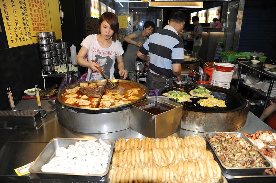 Cookshop, Night Market, Shilin