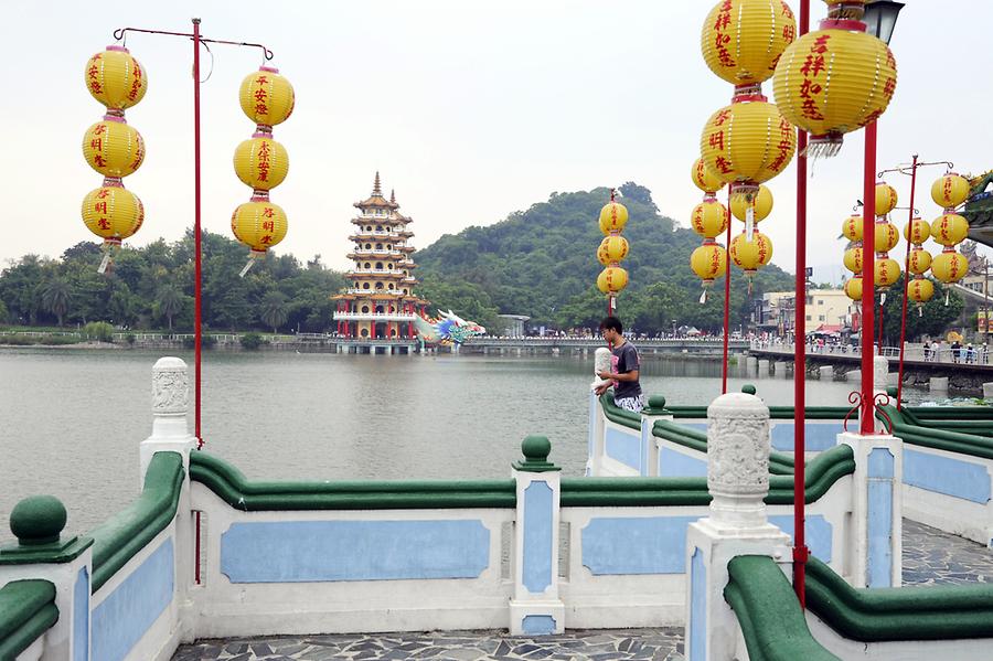 Ciji Temple Lotus Pond