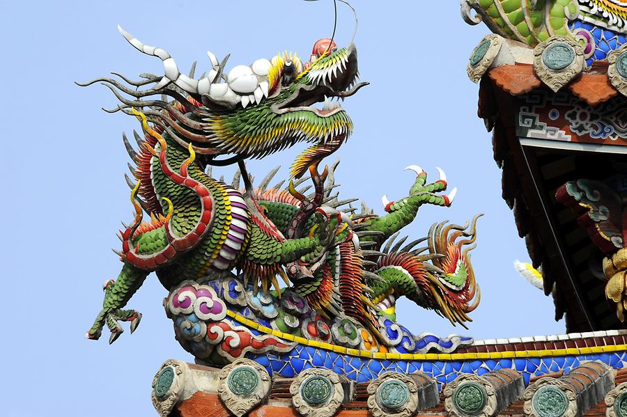 Dragon, Longshan Temple