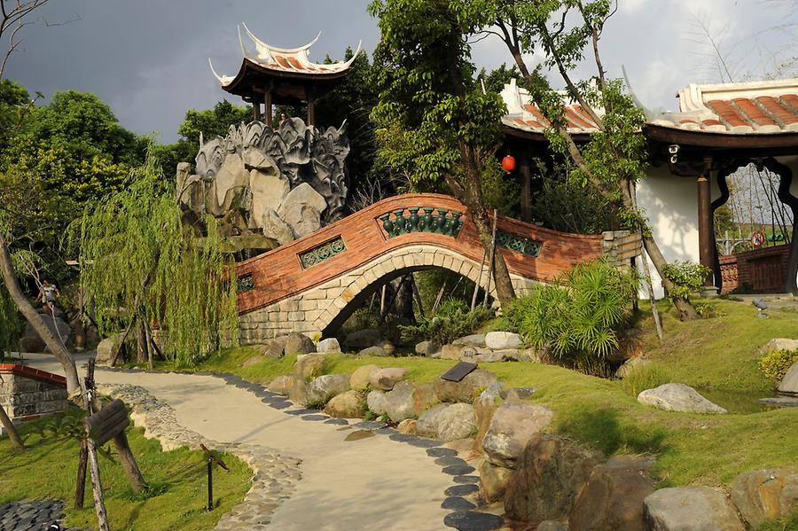 Lin An Tai Historical House, Garden