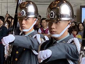 Taipeh -  Chiang Kai-shek Memorial Hall; Changing of the Guards
