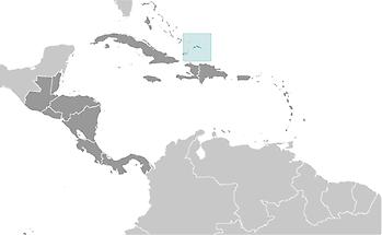 Turks and Caicos Islands in Central America and Caribbean