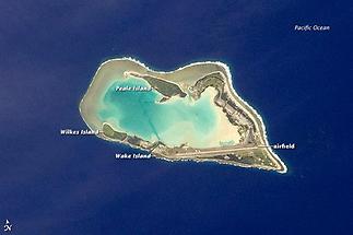 The atoll of Wake Island