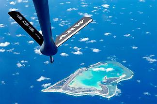 Dramatic photo of Wake Island